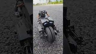 DIY Batman Motorcycle | Handmade Batcycle RC (PVC Pipe Build)