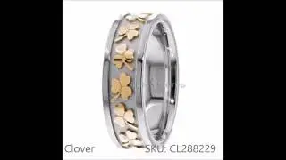 Celtic Wedding Rings by TDN Stores