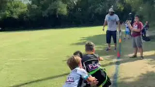 2nd grade flag football championship game #football #espn #nfl #nflflagfootball #steelers