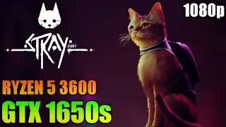 Stray | GTX 1650 Super + Ryzen 5 3600 | 1080p