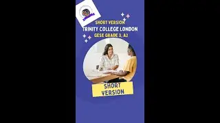 Trinity College London, GESE grade 3, A2. Spoken English exam. Short, fun video. Check out our vids