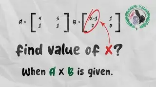 Matrices: 2024 Internal Paper (1) Exam Solved!