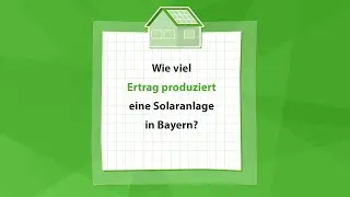ABEL ReTec - Wie viel Ertrag produziert eine Solaranlage in Bayern?