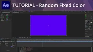 Учебное пособие по After Effects &mdash; случайное фиксированное цветовое выражение