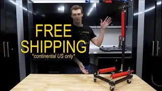 Free Shipping for the CylcoShine Pro Wheel Detailing Stand
