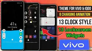 Best Theme For Vivo In 2022 |Charging Animation Theme For Vivo | Best Customized Free Theme For Vivo