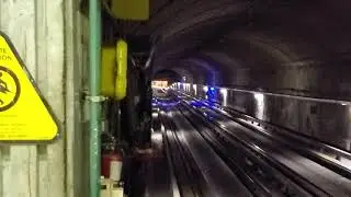 Seeing McGill Metro Station from Peel Metro Station