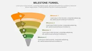 Milestone Funnel Animated Presentation Slides
