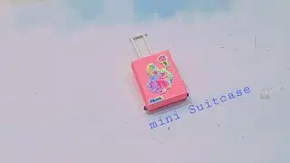 Miniature Tarolly Suitcase With Matchbox #craft #viral #trending #viralvideo #youtube #subscribe 