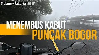 Garut ke Jakarta Full MACET❗️Solo Touring Malang - Jakarta SELESAI | Final Part
