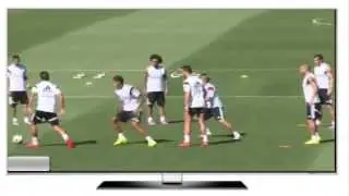 Cristiano Ronaldo Shows off some skills at Real Madrid Training 2014
