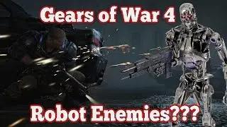 Gears of War 4 : DeeBee ROBOT ENEMIES???
