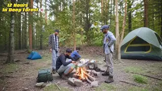 12 Hours Challenge In Deep Forest 😱 खाना भी नहीं बन पाया 😨 | MiniMovie YT