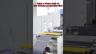 Lithium Battery Line in Action -- Reliable & Scalable, OEM Li-ion Battery. #shorts #lithiumbattery