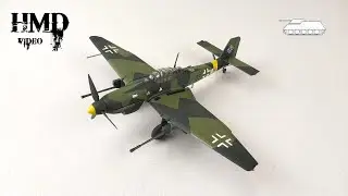 Junkers Ju 87G-1 Stuka SG.1 Luftwaffe Dive Bomber, Ukraine 1944, Hobby Master HA0158 1:72 Diecast