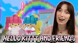 Lala's Lost Wand! | Little Twin Star's Quest | Minecraft Hello Kitty and Friends Gameplay | Riivv3r