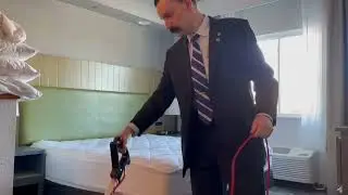Hospitality ASMR: Housekeeping Clips of a King Studio