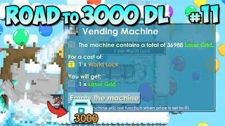FREE BFG HAS ARRIVED!! 😀 | Road to 3000DL #11 | Growtopia