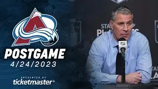 Colorado Avalanche Postgame LIVE: Jared Bednar R1G4
