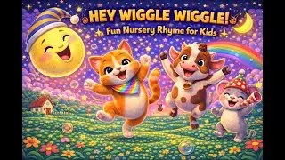 “Hey Wiggle Wiggle!”| KIDS NURSERY RHYME | ENTERTAINING