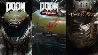 ALL DOOM GAMES SUIT UP SCENE - DOOM 2016, DOOM Eternal, DOOM The Dark Ages