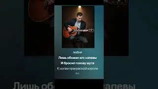 Песня про Шута и Королеву. Дворовые песни под гитару