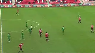 Sunderland vs Preston North End Jake Clarke-Salter red card | Championship | Stadium Of Light