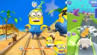 Despicable Me 2   Minion Rush   Partier Minion Vs SpongeBob