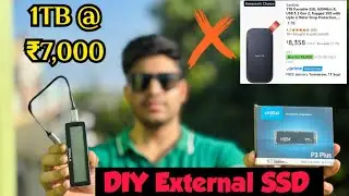 Internal SSD to External SSD kaise banaye | How to convert internal SSD to External using enclosure