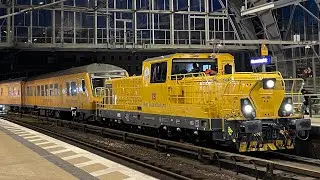 DB Netz 1004 501 + 503 mit Messzug im Bahnhof B-Alexanderplatz (28.04.2023)
