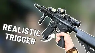 I Tried This REALISTIC Airsoft Trigger, And It's AWESOME (Perun Clicker)