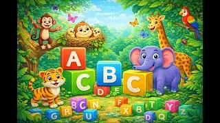 Alphabet Jungle World 🌿 | A to Z Learning for Kids