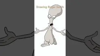 Who&rsquo;s more Dangerous? Stewie or Roger#shorts #shortsvideo #drawing #americandad #rogersmith#art