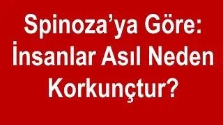 Spinoza: Haksızlığa Uğradığımızda Ruhumuz Nasıl Değişir?