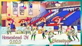 Homestead HS Junior Varsity Winter Guard 2020 Rehearsal