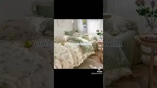 cottagecore bedroom 🦢🌷 #cottagecoreaesthetic #room #roomdecor