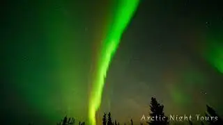 Aurora accelerated footage on Jan 8, 2026