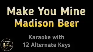 Madison Beer - Make You Mine Karaoke Instrumental Lower Higher Male & Original Key