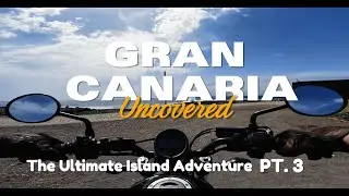 Cinematic Winter Escape #3 - Gran Canaria Island - Motorcycle Adventures - POV - 4K