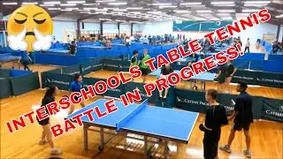 Auckland Table Tennis Association Interschools competition IN ACTION!