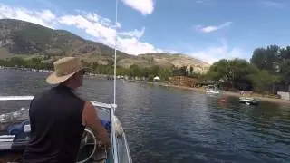 boating along Skaha