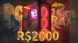 O MELHOR PC GAMER por 2 mil Reais | Jogue Free Fire com fluidez &lsaquo;IsmaelRodrigues&rsaquo;