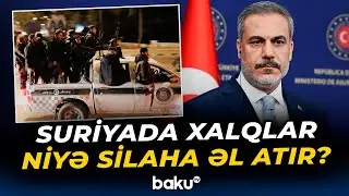 Suriyada toqquşmalar davam edir | Kürd silahlılarının İsraillə əlaqələri - Baku TV