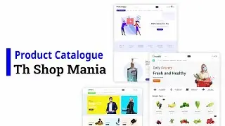 Product Catalogue Shop Mania Theme