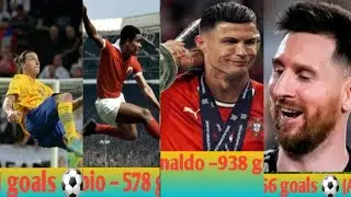 Top 20 Football Goals in the World 🌍⚽ | Impossible Shots That Shocked Everyone!