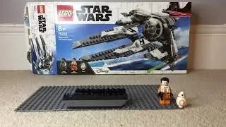Black Ace Tie Interceptor - lego Star Wars