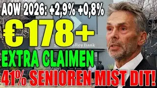 🚨 AOW 2026: 2,9% + дополнительные 0,8%! Получите 178 евро и более и IASK прямо сейчас &mdash; 41% пенси...