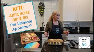 KETO Artichoke Dip Bites & KETO Treats at the Las Vegas Fancy Food Show!