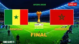 Senegal Vs Morocco  | ™ [HDR 60FPS ] at Morocco | AFRICA CUP OF NATIONS FINAL