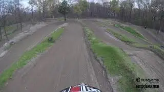 Roman Jelen: One lap at Motocross Cadrezzate - Caresana Track - Husqvarna FC 450